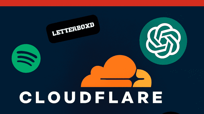 Chaos on the internet - Cloudflare Crash