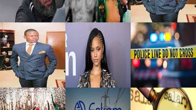 15 Top headlines in South Africa