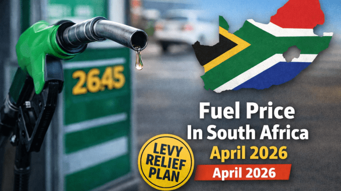 Fuel price increase in South Africa