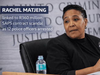 Rachel Matjeng Is Confirmed As One Of The 12 Officials Arrested.