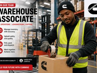 Cimmins Warehouse Associate Vacancy