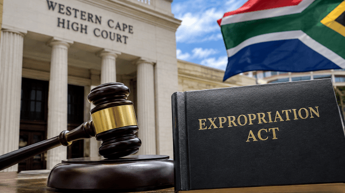 DA takes Expropriation Act to court