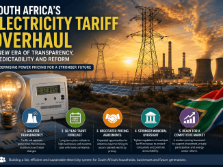 South Africa electricity tariff overhaul and proposed changes to electricity pricing for households and businesses.
