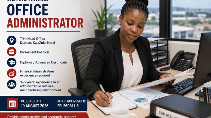 Feltex Office Administrator Vacancy