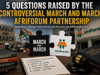 March and March AfriForum partnership