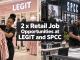 Pepkor: 2 x Retail Job Opportunities at LEGIT and SPCC