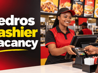 Pedros Cashier Job in Durban