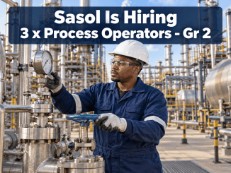 Process Operator Gr 2 inspecting production equipment at an industrial facility
