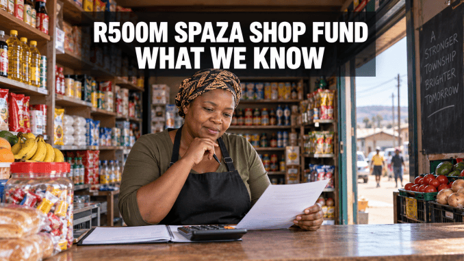 Spaza Shop Support fund