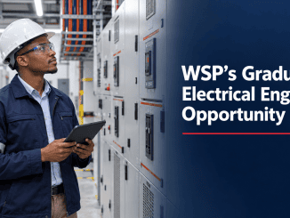 WSP’s Graduate Electrical Engineer Opportunity