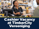 Cashier Vacancy at TimberCity Vereeniging
