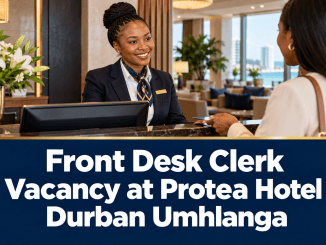 Front Desk Clerk Vacancy at Protea Hotel Durban Umhlanga